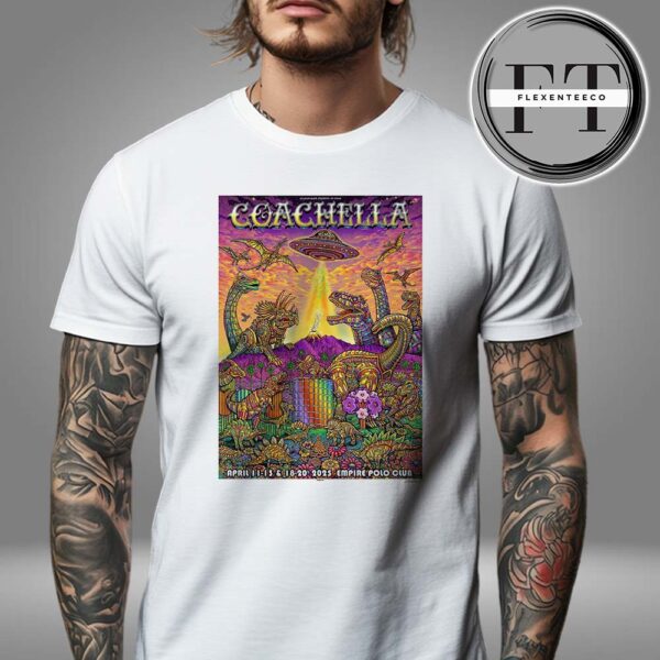 Official Coachella 2025 New Poster Music Show At Empire Polo Club On April 11-13th And 18-20th 2025 Unisex T-Shirt