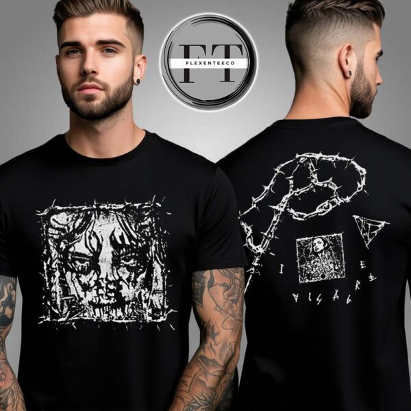 Poppy Merch All The Eyes Tour 2025 Disagree Two Sided Unisex T-Shirt