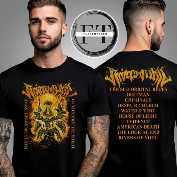 Rivers Of Nihil Cherubim Tour North America 2025 Two Side Unisex T-Shirt