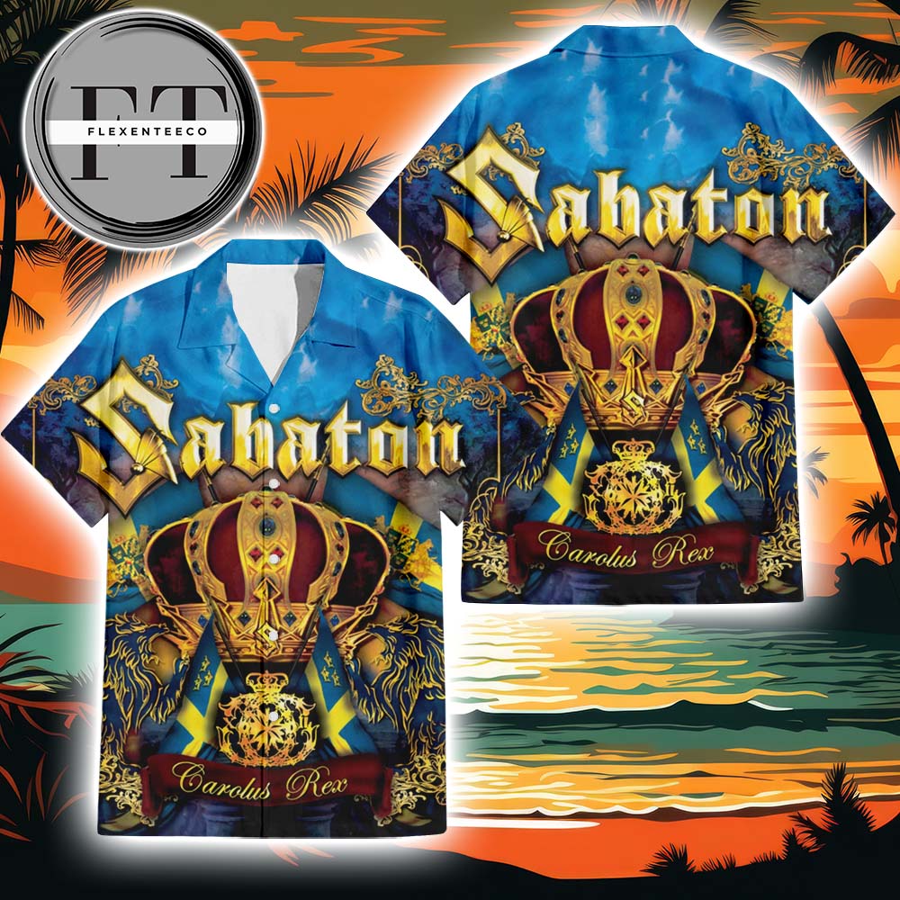 Sabaton Carolus Rex Album Cover 2025 Summer Hawaiian Shirt Sabaton Carolus Rex Album Cover 2025 Summer Hawaiian Shirt