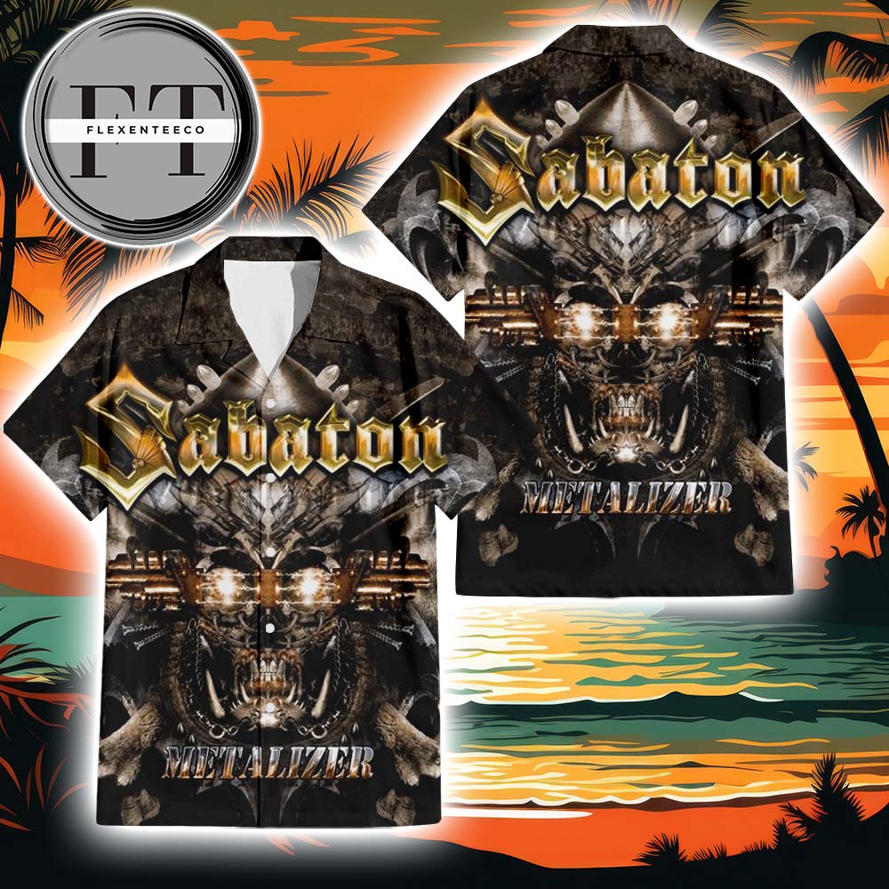 Sabaton Metalizer Album Cover 2025 Summer Hawaiian Shirt Sabaton Metalizer Album Cover 2025 Summer Hawaiian Shirt