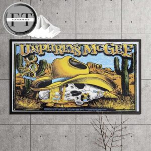 Umphrey’s McGee Poster Music Show Schedule Home Decor Poster Canvas