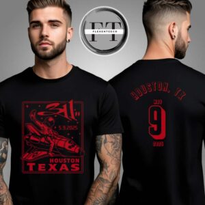 311 Spring Tour 2025 At 713 Music Hall In Houston TX On May 9 2025 Two Sided Unisex T-Shirt