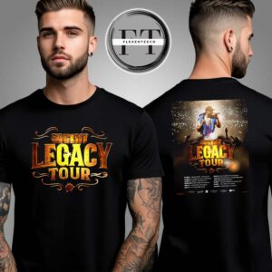 50 Cent Legacy Tour 2025 Schedule Two Sided Unisex T-Shirt