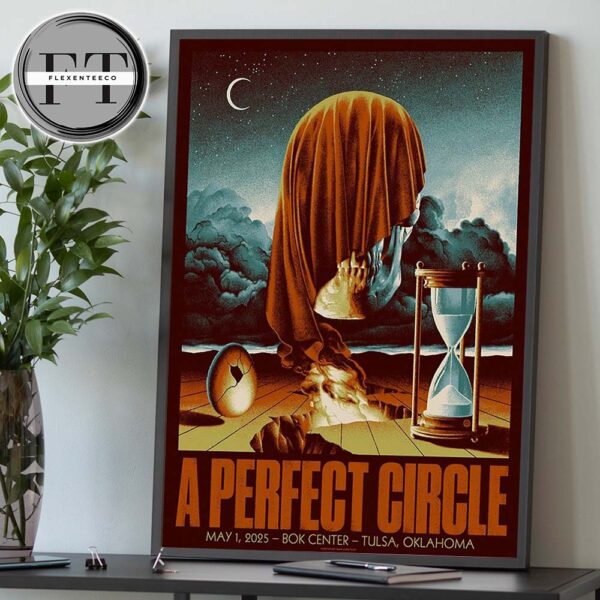 A Perfect Circle Sessanta V2.0 At BOK Center In Tulsa OK On May 1 2025 Home Decor Poster Canvas