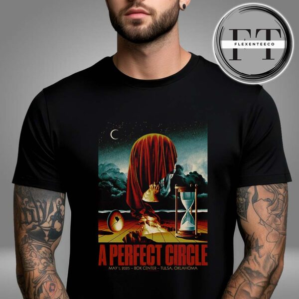 A Perfect Circle Sessanta V2.0 At BOK Center In Tulsa OK On May 1 2025 Home Decor Poster Canvas Unisex T-Shirt