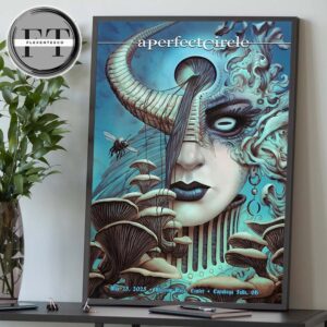 A Perfect Circle Sessanta V2.0 At Blossom Music Center In Cuyahoga Falls OH On May 25 2025 Home Decor Poster Canvas
