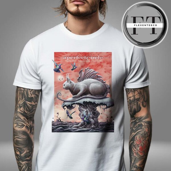 A Perfect Circle Sessanta V2.0 At Budweiser Stage In Toronto ON On May 22 2025 Unisex T-Shirt