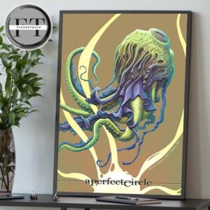 A Perfect Circle Sessanta V2.0 At Walmart AMP Rogers Ar On Firday May 2nd 2025 Home Decor Poster Canvas
