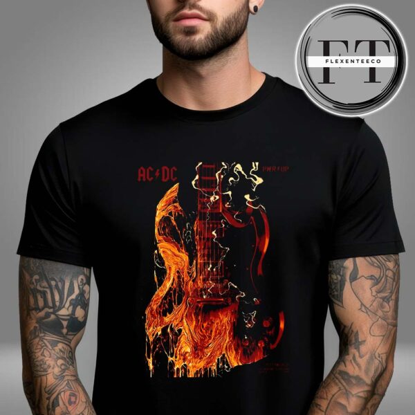 AC DC At Acrisure Stadium In Pittsburgh PA PWR Up Tour On May 8 2025 Unisex T-Shirt