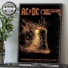 AC/DC At Gillette Stadium In Foxborough MA On May 4 2025 PWR Up Tour Home Decor Poster Canvas