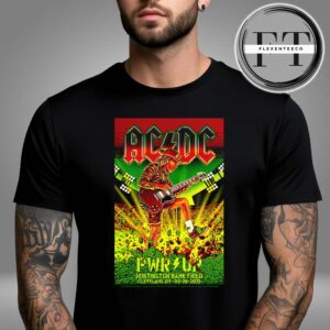 AC DC At Hutington Bank Field In Cleveland OH On May 28 2025 Unisex T-Shirt
