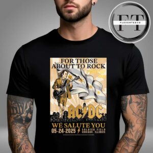 AC DC At Soldier Field In Chicago IL On May 25 2025 Unisex T-Shirt