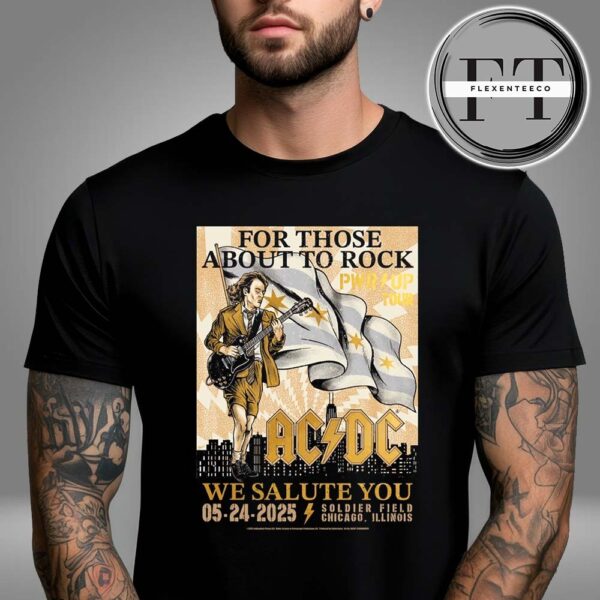 AC DC At Soldier Field In Chicago IL On May 25 2025 Unisex T-Shirt
