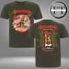 Airbourne Bomb Girl Tour 25 Two Sided Unisex T-Shirt