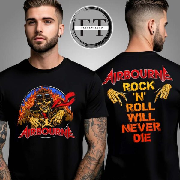 Airbourne Scorch Pointer Two Sided Unisex T-Shirt
