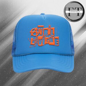 Avril Lavigne Greatest Hits Tour 2025 Blue Trucker Hat