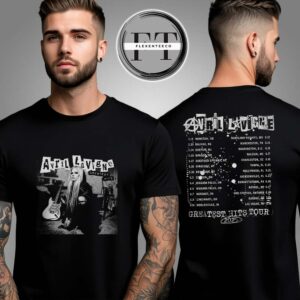 Avril Lavigne Greatest Hits Tour 2025 Dateback Two Sided Unisex T-Shirt