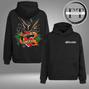 Avril Lavigne Young And Dumb Tattoo Two Sided Hoodie Shirt