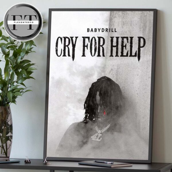 Baby Drill New Album Cry For Help Released On May 21 2025 Home Decor Poster Canvas