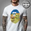 Bape x Van Gogh Museum Ape Head Canvas Art Blossom Ape Unisex T-Shirt