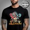 Baroness Red And Blue Spring Tour 2025 Merch Range Twin Phoenix Of Death Unisex T-Shirt