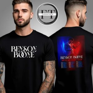 Benson Boone American Heart Tour Start On August 2025 Schedule Two Sided Unisex T-Shirt