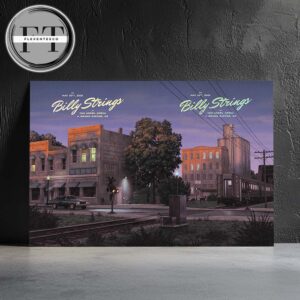 Billy Strings Full Shows Combined At Van Andel Arena In Grand Rapids MI On May 30 And May 31 2025 Home Decor Poster Canvas