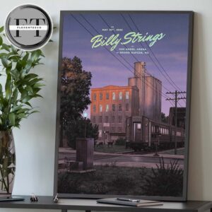 Billy Strings Night 2 At Van Andel Arena In Grand Rapids MI On May 31 2025 Home Decor Poster Canvas