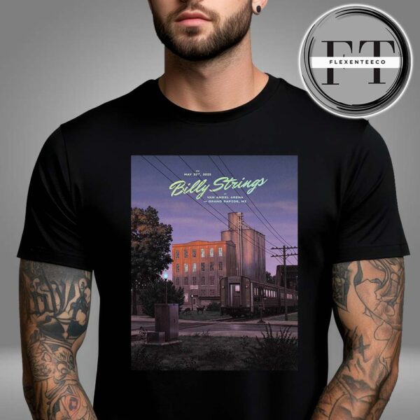 Billy Strings Night 2 At Van Andel Arena In Grand Rapids MI On May 31 2025 Unisex T-Shirt