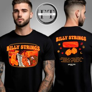 Billy Strings Spring Tour 2025 Outlaw Tour May Dates Billie Buck Two Sided Unisex T-Shirt
