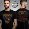 Boardwalk Rock At Ocean City MD On May 17-18 2025 Eagle Line Up Two Sided Unisex T-Shirt