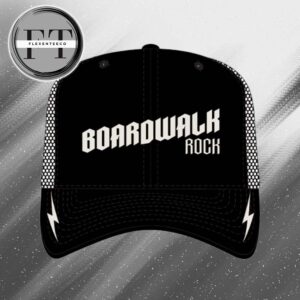 Boardwalk Rock At Ocean City MD On May 17-18 2025 Lighting Bolt Trucker Hat