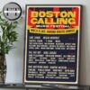 BottleRock The First Taste Of Summer At Napa Valley On May 23-25 2025 Line Up Tour Home Decor Poster Canvas