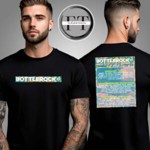 BottleRock The First Taste Of Summer At Napa Valley On May 23-25 2025 Line Up Tour Two Sided Unisex T-Shirt