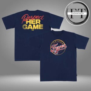 Caitlin Clark From Iowa Hawkeyes X SLAM Indiana Fever Respect Her Game WNBA 2025 Unisex T-Shirt