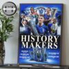 Chelsea Winner UEFA Conference League 2024-25 Home Decor Poster Canvas