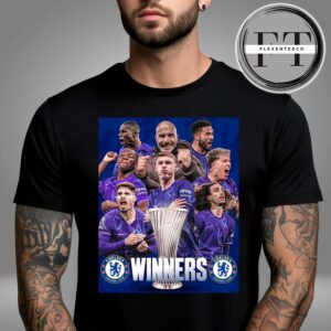 Chelsea Clinches The UEFA Conference League Crown For 2024–25 Unisex T-Shirt