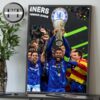 Chelsea Is The UEFA Conference League Champions 2024-2025 My Captain Boy Home Decor Poster Canvas