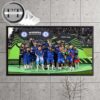 Chelsea Is The UEFA Conference League Champions 2024-2025 Team Photo Home Decor Poster Canvas