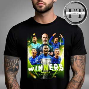 Chelsea Winner UEFA Conference League 2024-25 Unisex T-Shirt