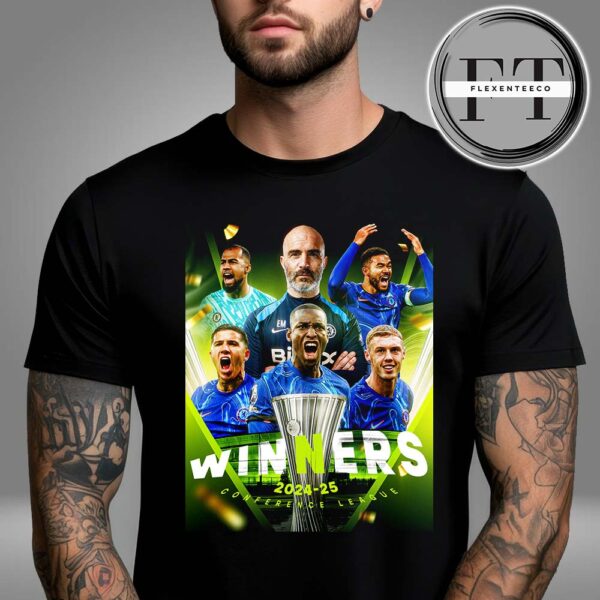 Chelsea Winner UEFA Conference League 2024-25 Unisex T-Shirt