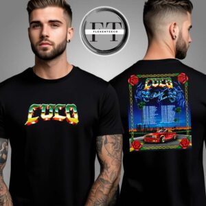 Cuco Ridin Tour Tour Dates Schedule Two Sided Unisex T-Shirt