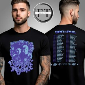 Dan And Phil Tour Dates 2025 Two Sided Unisex T-Shirt