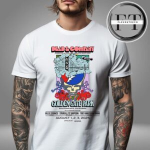 Dead And Company At Golden Gate Park In San Francisco CA On Aug 1-2-3 2025 Celebrating 60 Years Of The Grateful Dead’s Music Unisex T-Shirt