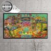 Dead And Company At Sphere In Las Vegas NV On May 16 2025 Home Decor Poster Canvas