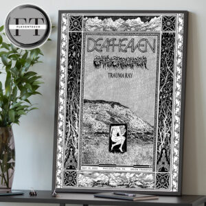 Deafheaven At Union Transfer In Philadelphia PA On May 12 2025 Home Decor Poster Canvas