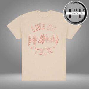 Def Leppard Live On Tour 2025 Unisex T-Shirt