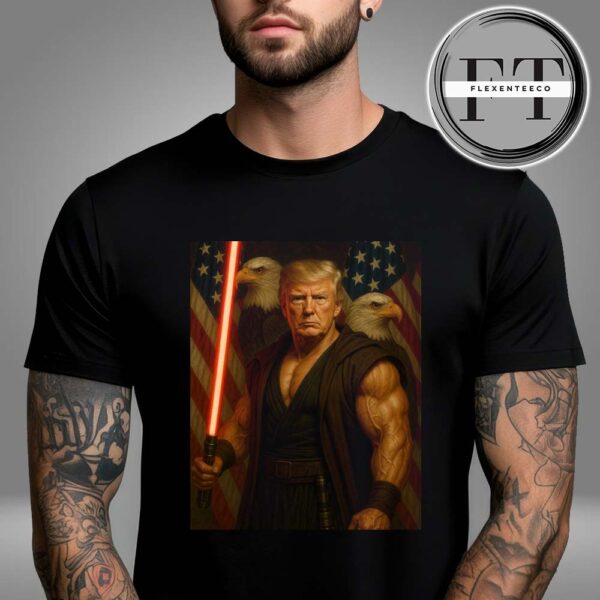 Donald Trump x Star Wars Day May The 4th Be With You Unisex T-Shirt