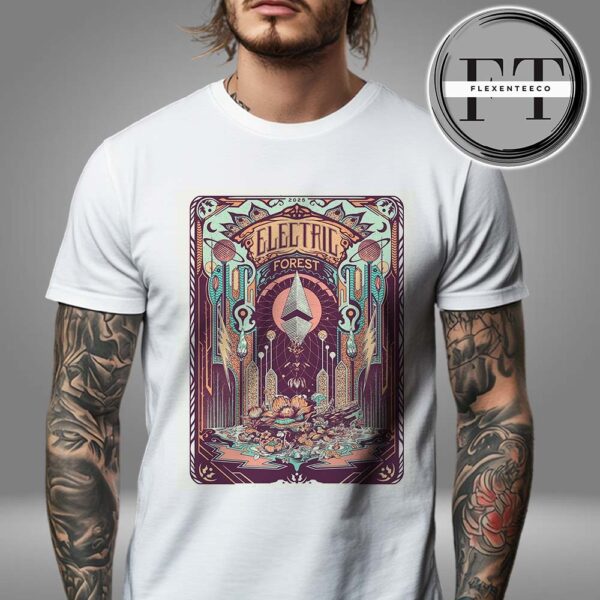 Electric Forest Official Collectible Poster New 2025 Unisex T-Shirt